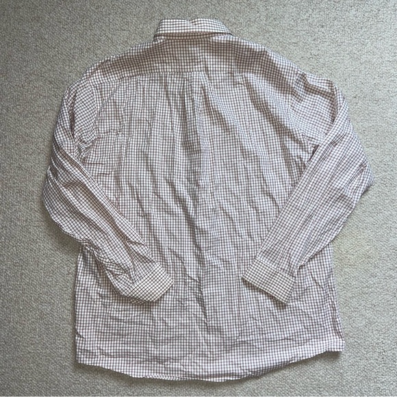 L.L. Bean Wrinkle Resistant Long Sleeve Button Down Shirt Men's - Picture 3 of 4